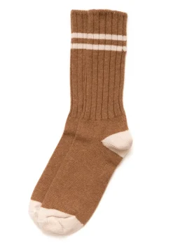 American Trench Cashmere Double Stripe Socks