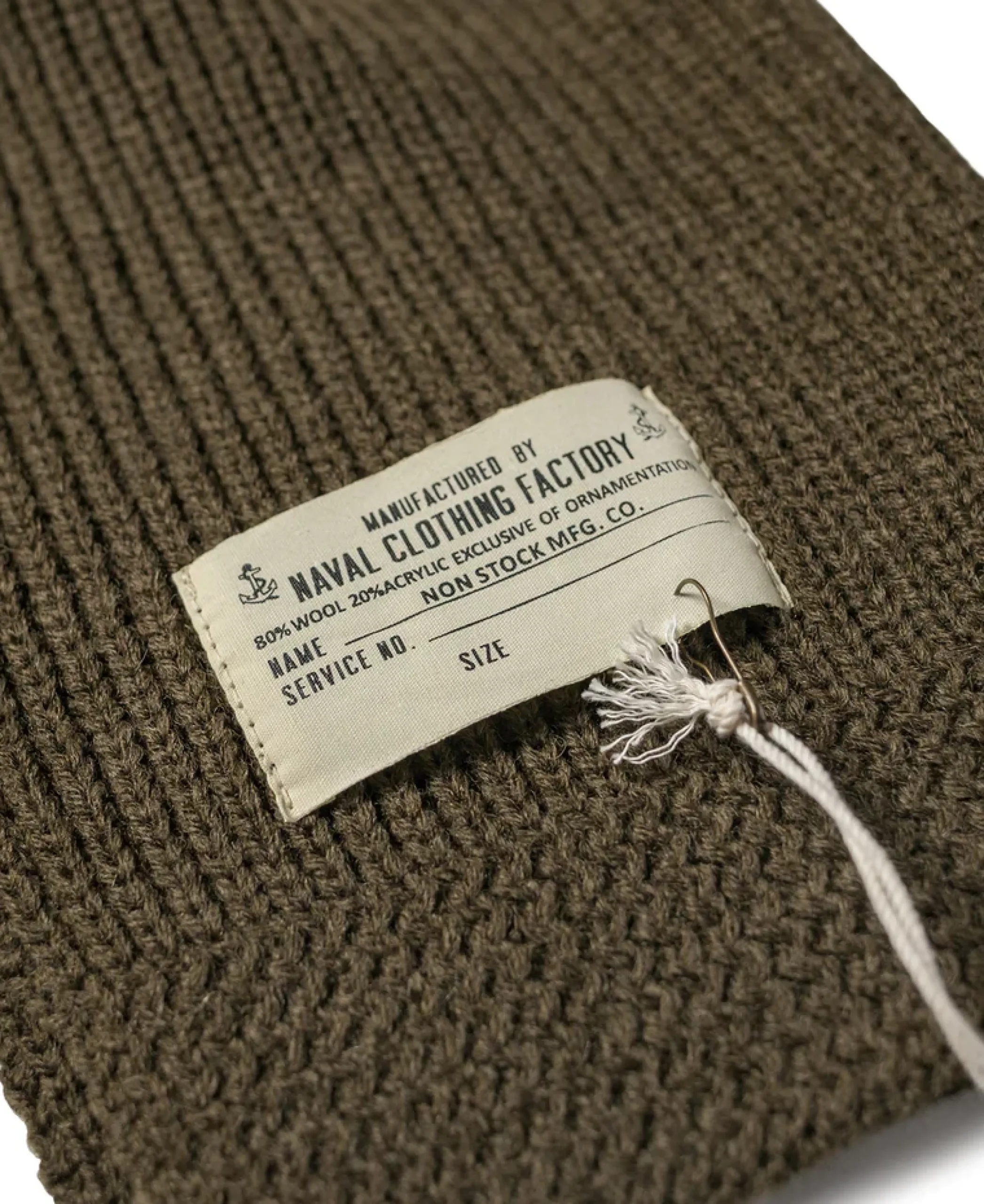 Bronson Mfg. Co. Usn Wool Scarf