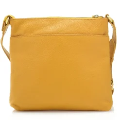 Crest Leather Crossbody