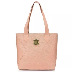 Crest Leather Tote Bag