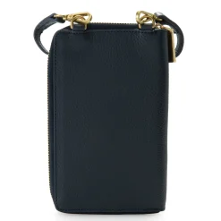 Crest Quilted Leather Smartphone Carrier