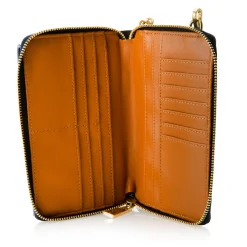 Crest Quilted Leather Smartphone Carrier