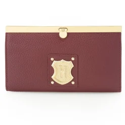 Dylan Leather Frame Wallet Clutch