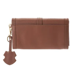 Hailey Checkbook Wallet With Keychain
