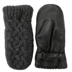 Hestra Ragnhild Cable Knit Leather Mitten