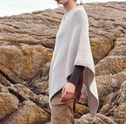 Irelandseye Avonberg Cable Neck Poncho