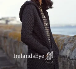 Irelandseye Coolquay Trellis Hooded Sweater