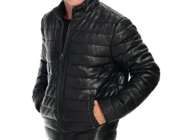 Lambskin Puffer Jacket