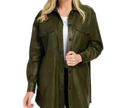 Lambskin Shirt Jacket