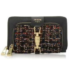 Maureen Tweed & Leather Rfid Checkbook Wallet