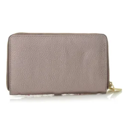 Maureen Tweed & Leather Rfid Checkbook Wallet