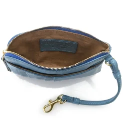 Pearl Zip Wristlet Pouch