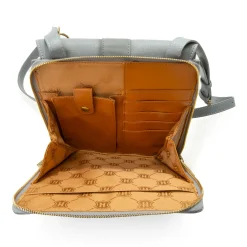 Piper Saffiano Leather Organizer Crossbody