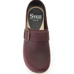 Sven Clogs Closed Back Large Buckle Women's